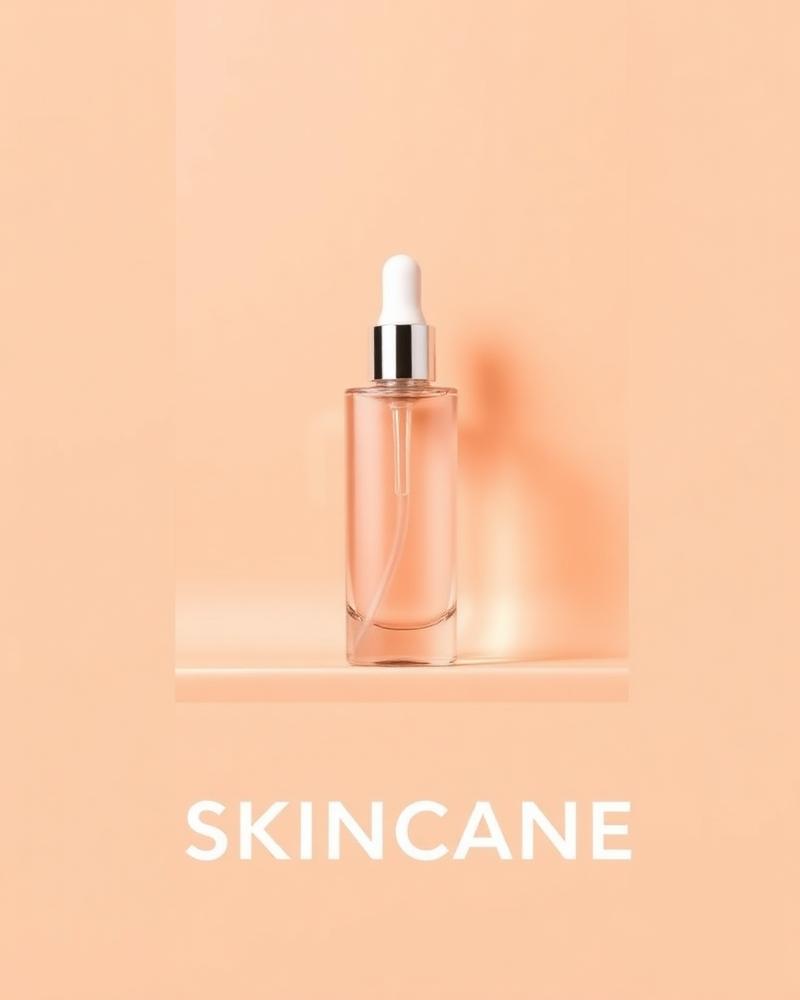 Square creative for a cosmetics brand